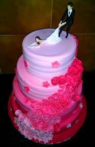Wedding Fondant cakes Goa