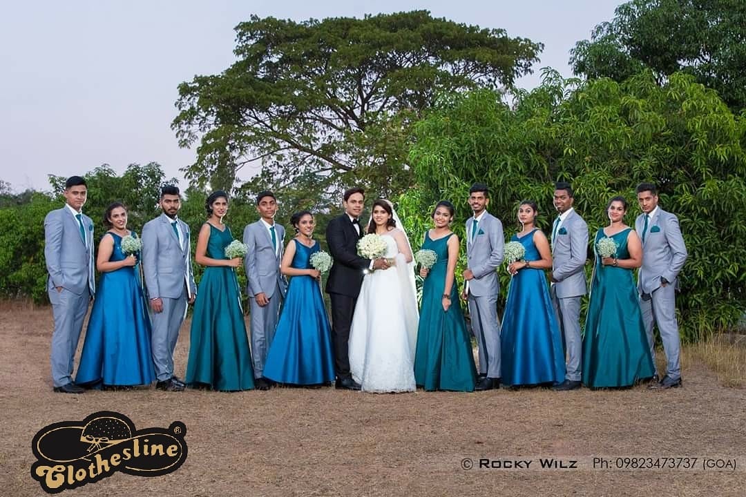 Pin by ABHISHEK RATURI on beginner | Christian wedding dress, Christian wedding  gowns, Gold bridesmaid gowns