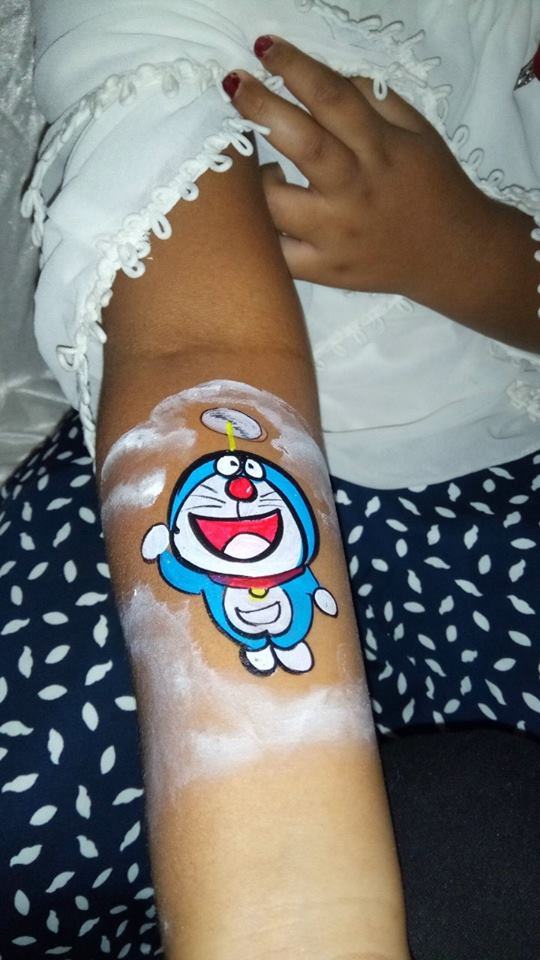 7134] 防水紋身貼紙- 哆啦A夢叮噹貓卡通Tattoo Sticker - Doraemon, 興趣及遊戲, 手作＆自家設計, 文具-  Carousell