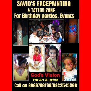 Face Painting Goa
