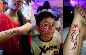 Face Painting Goa