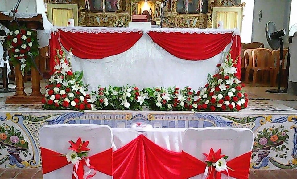 Church Altar decoration #clothdecoration - YouTube