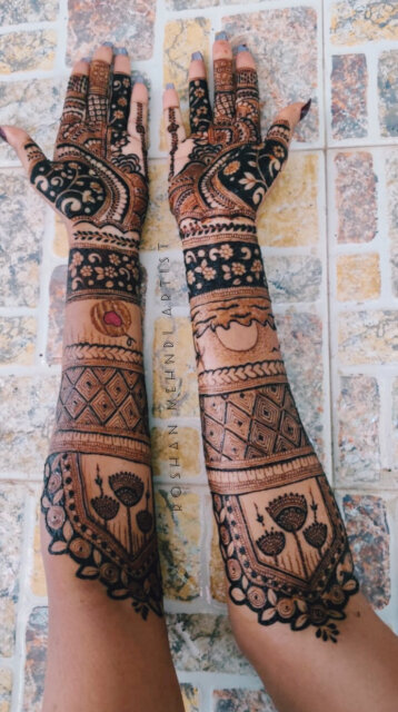 New ❤ Mehndi TATTOO ❤ Beautiful Easy Heena Mehndi Designs | Tattoo Mehndi  Design step by step - YouTube