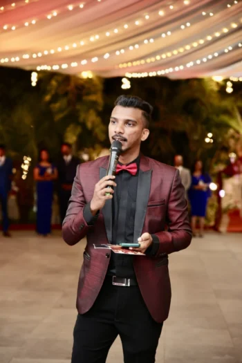 Master of ceremonies in Goa