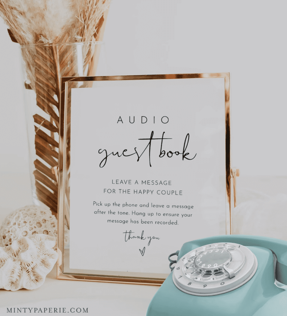 Wedding Audio Guestbook Goa