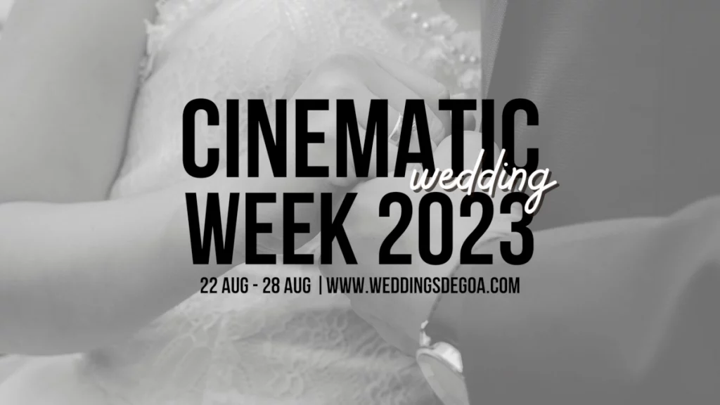 Cinematic Wedding Week 2023