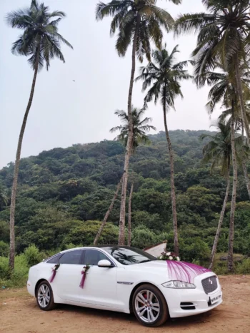 Jaguar Wedding Car