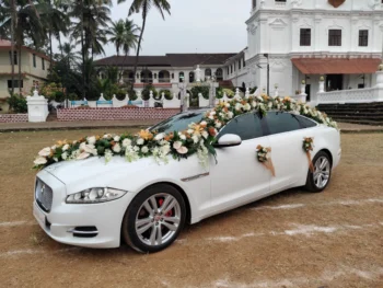 Jaguar Wedding Car