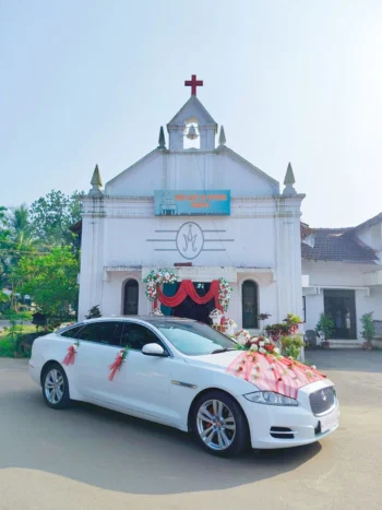 Jaguar Wedding Car