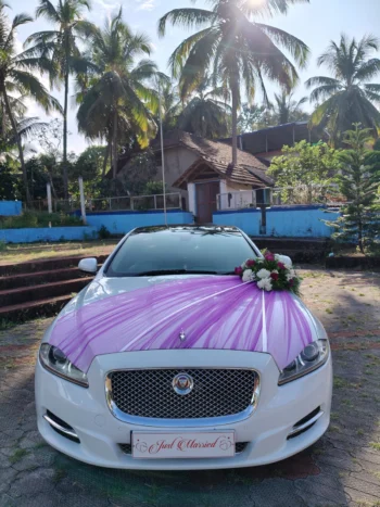 Jaguar Wedding Car