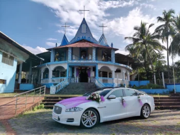 Jaguar Wedding Car