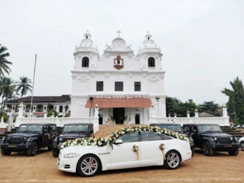 Jaguar Wedding Car