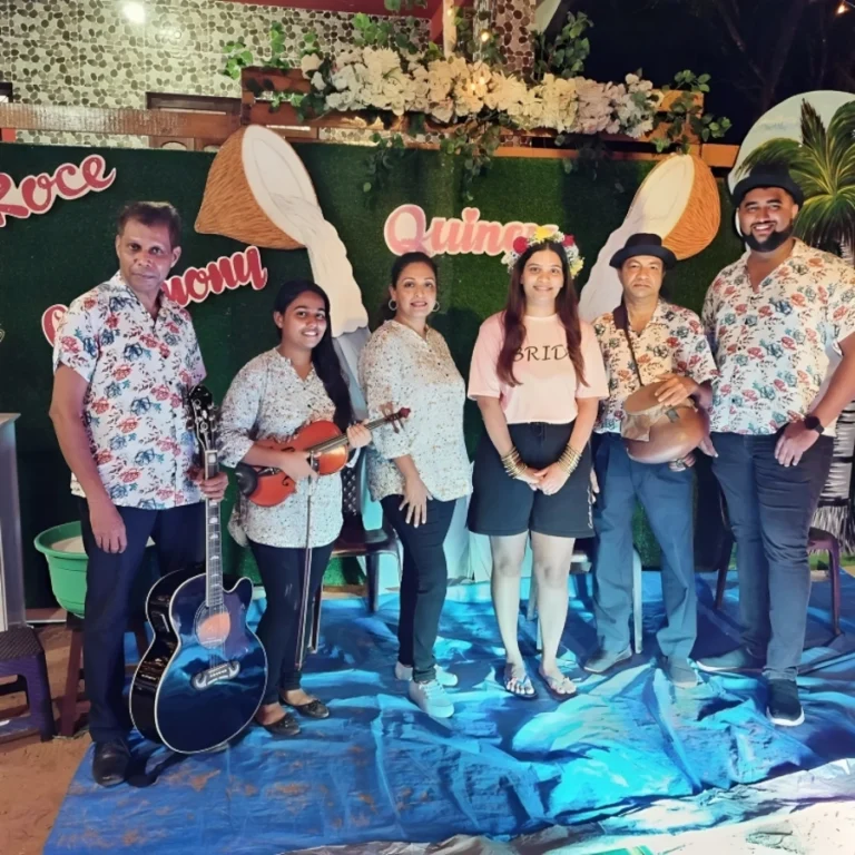 Roce ceremony band in Goa