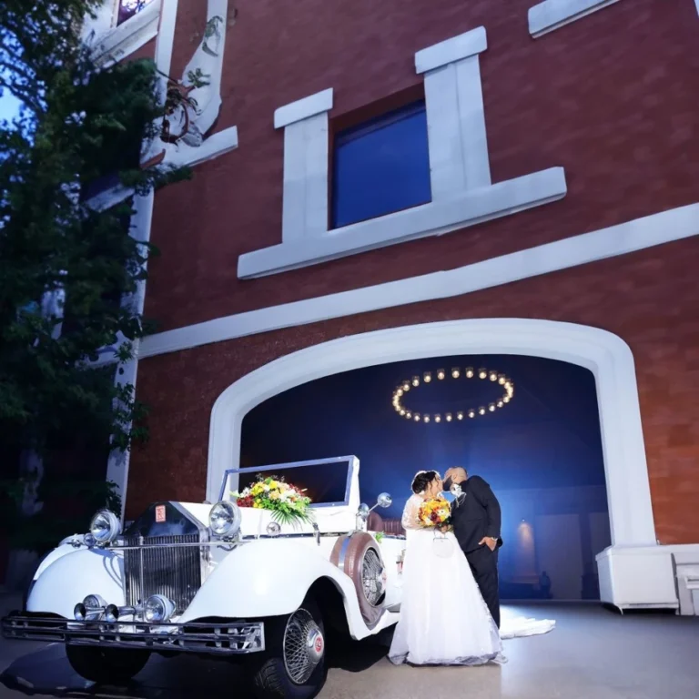 Classic car wedding Goa