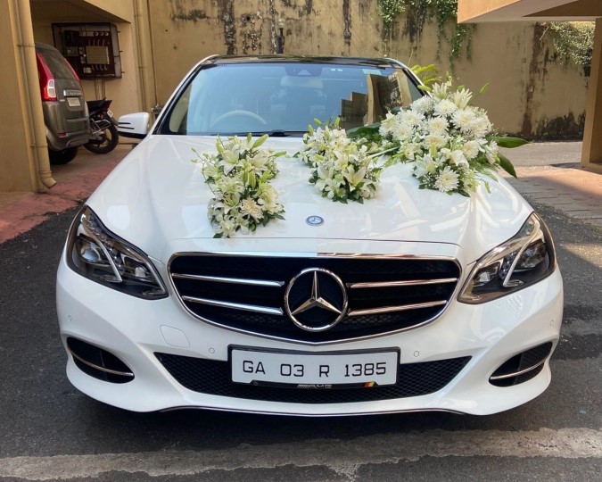 Mercedes Wedding Car Goa