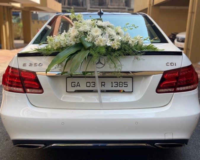 Mercedes Wedding Car Goa