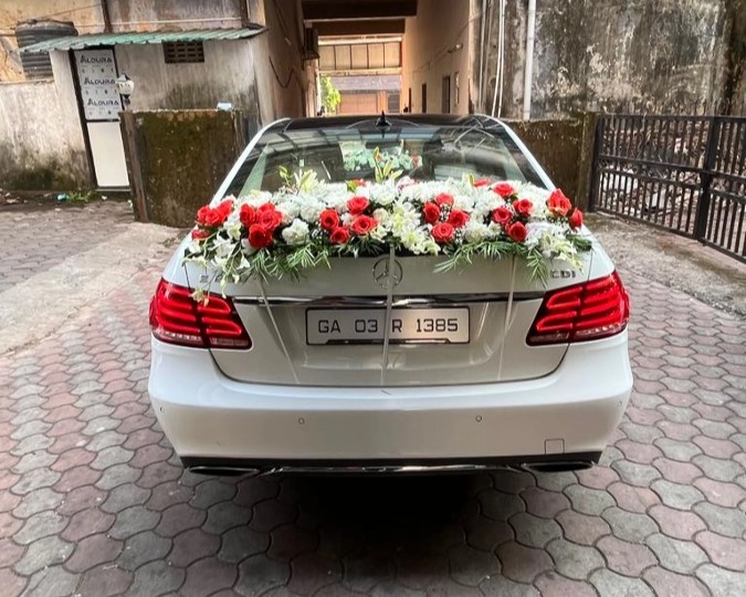 Mercedes Wedding Car Goa