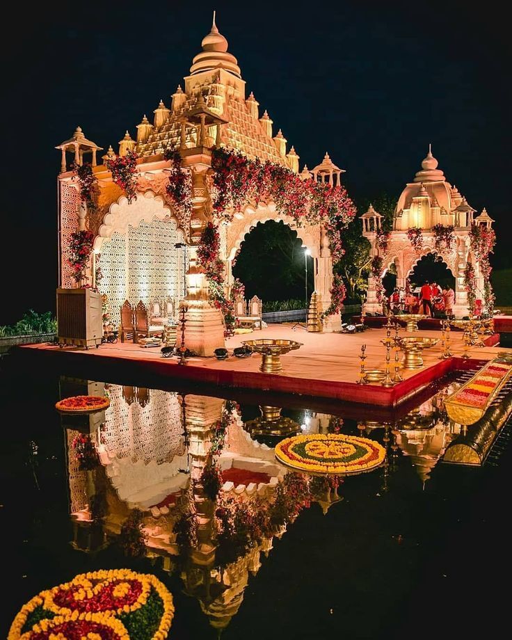 hindu wedding mandap