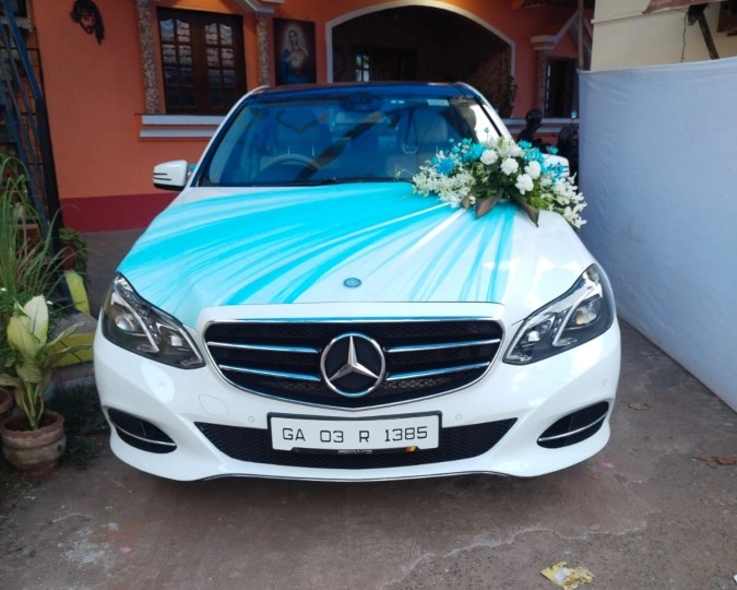 Mercedes Wedding Car Goa