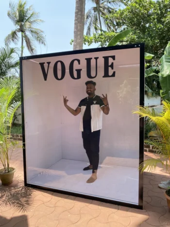 Magazine Photo Booth in Goa