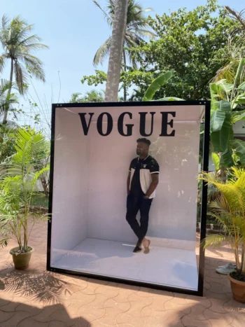 Magazine Photo Booth in Goa