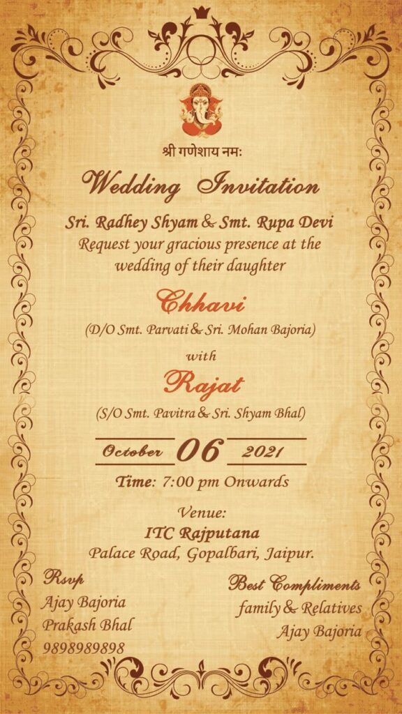 Wedding Invitations