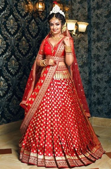 Hindu wedding lengha