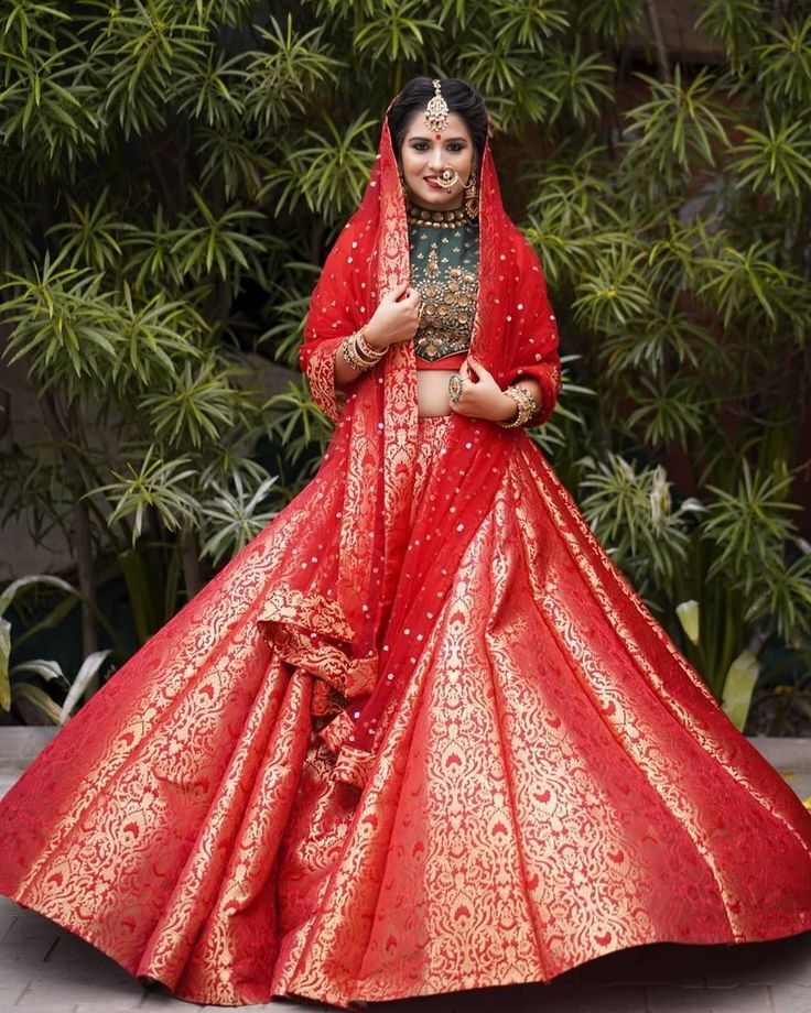 Hindu wedding lengha