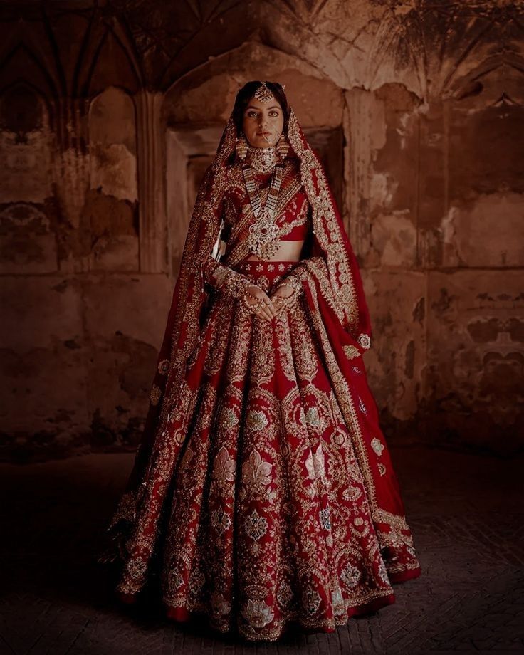 Hindu wedding lengha