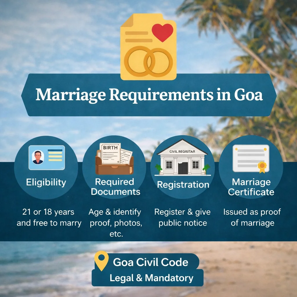 Marriage Requirements in Goa