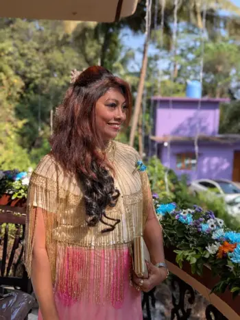 Emcee Leona Fernandes