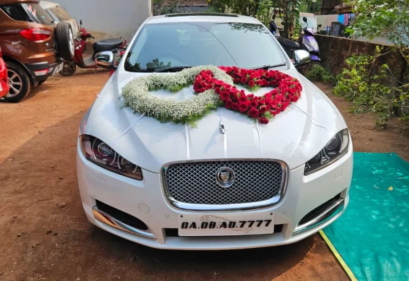 Jaguar Wedding Car