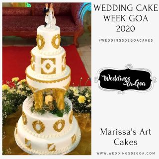 Wedding Cake Week Goa 2020
Cake showcased by @marissasartcakes
If you like it, vote for it. Click on the link in bio to give your thumbs up to the cake.
#weddingsdegoacakes #weddingcakesgoa #cakesgoa #weddingsdegoa #weddingsingoa #goawedding #goaweddings #goanweddings #weddingcakesindia #weddingsdegoa